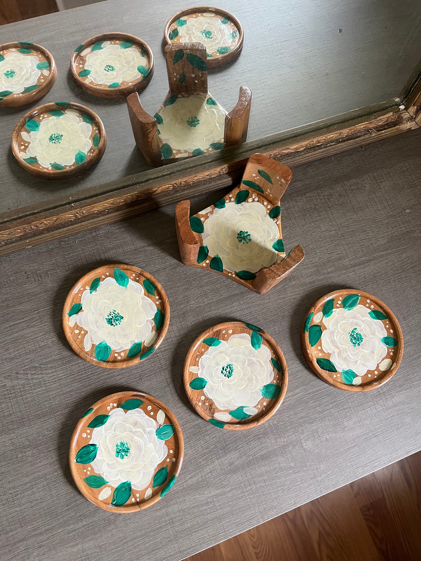 Ivory Coaster Set