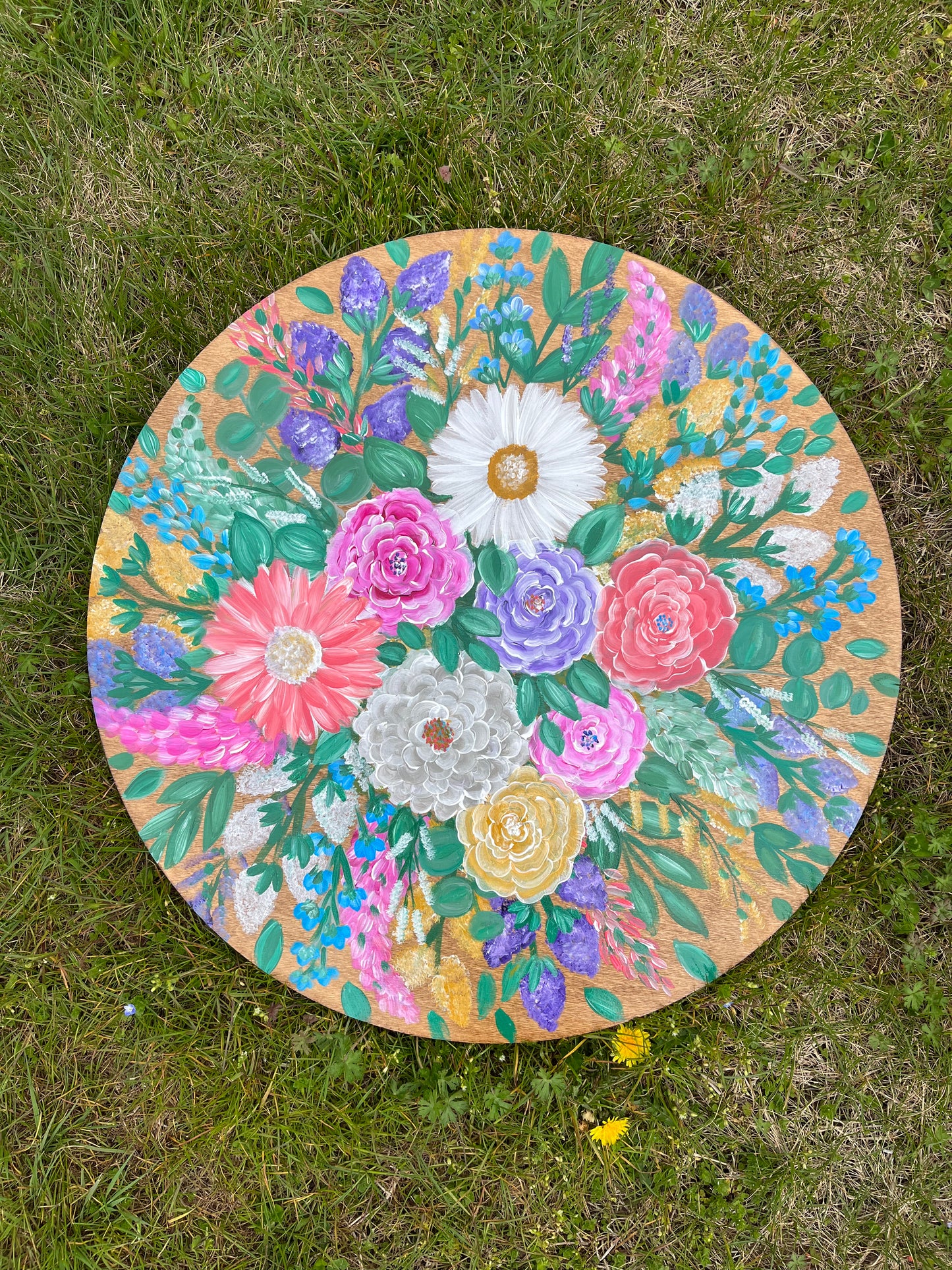 April Showers Lazy Susan