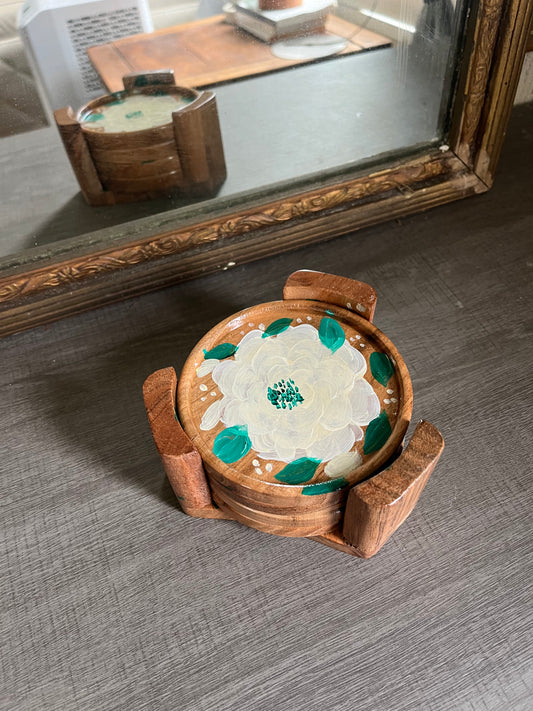 Ivory Coaster Set