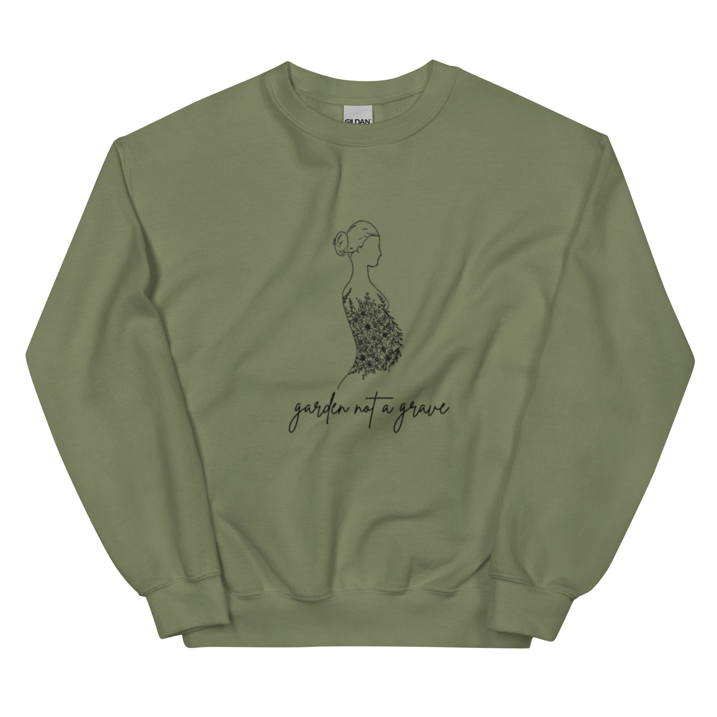 Garden not a grave Crewneck