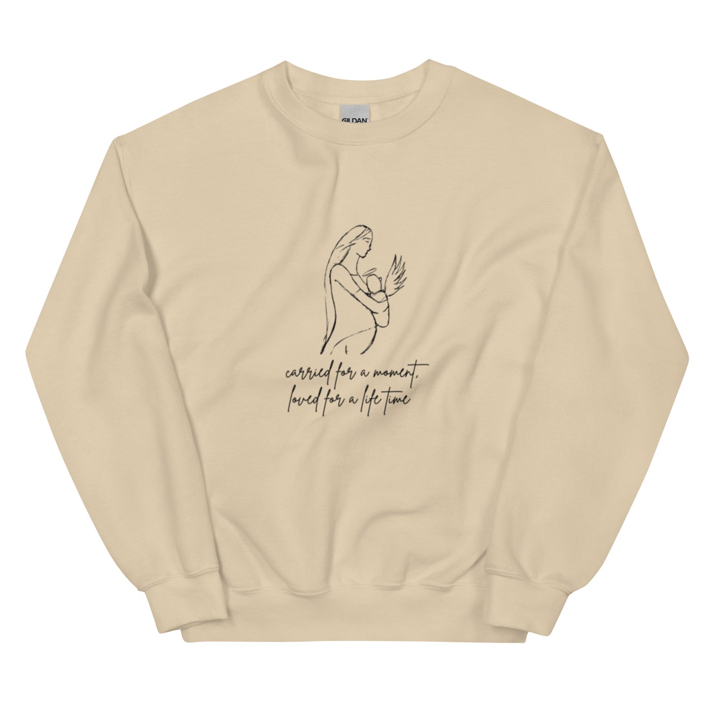 Carried for a moment Crewneck